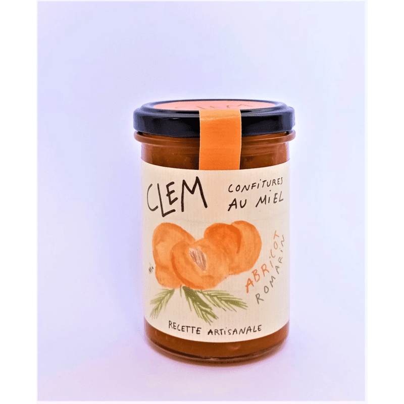 Confiture 100 miel Abricot Romarin