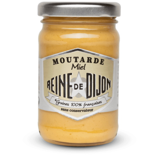 Moutarde au Miel Reine de Dijon chez Trésors de la Ruche