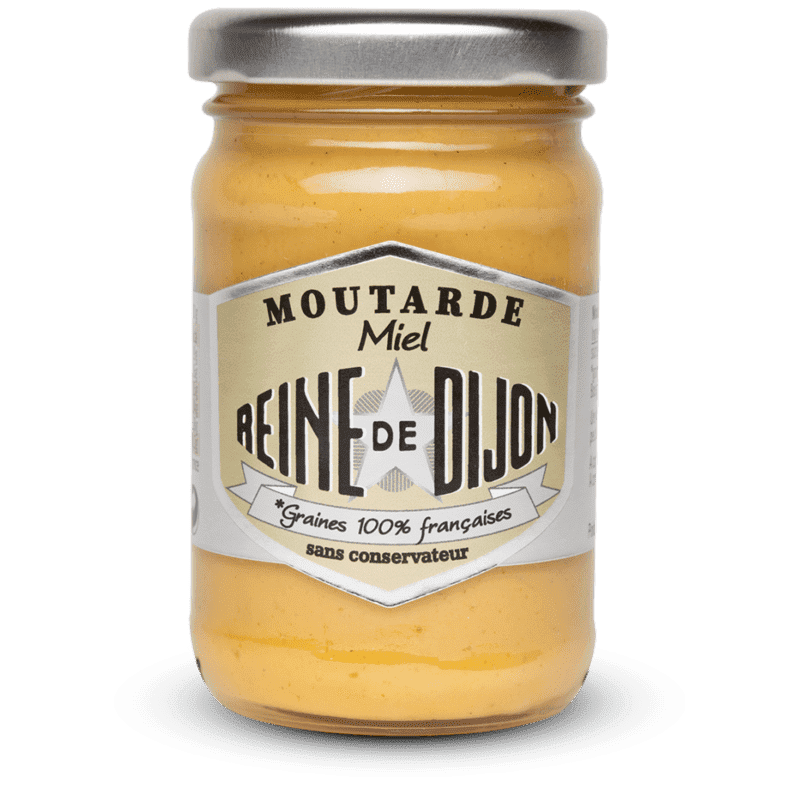 Moutarde au Miel (15%) - Graines de moutarde 100% bourguignones !
