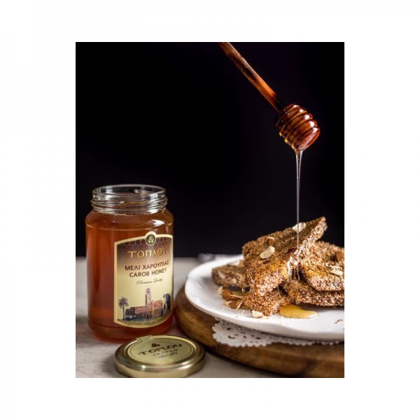 miel de caroubier de crete chez tresors de la ruche vue 2