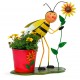 cache pot abeille avec tournesol chez tresors de la ruche sans fleurs