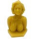 bougie 100% en cire d'abeille buste de Marilyn Monroe chez Tresors de la Ruche vue1